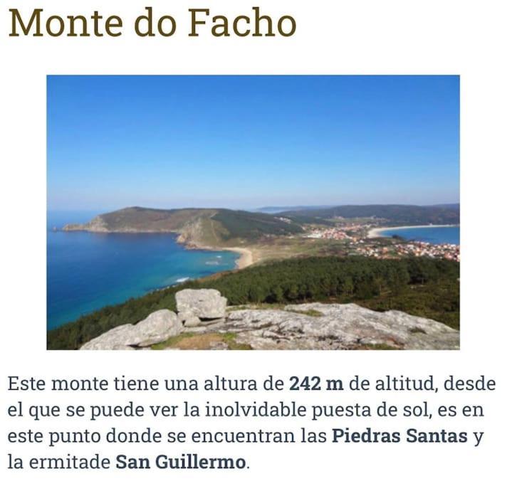 Refugio Climatico En Finisterre Frente A La Playa Exterior foto