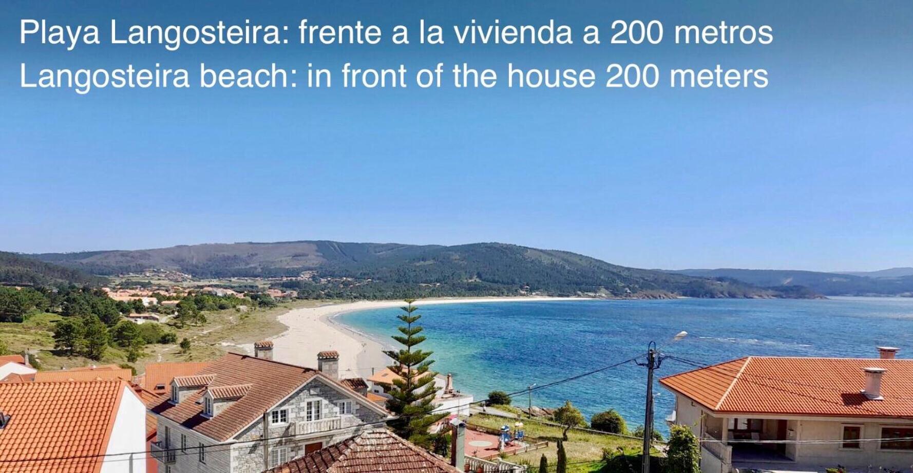 Refugio Climatico En Finisterre Frente A La Playa Exterior foto