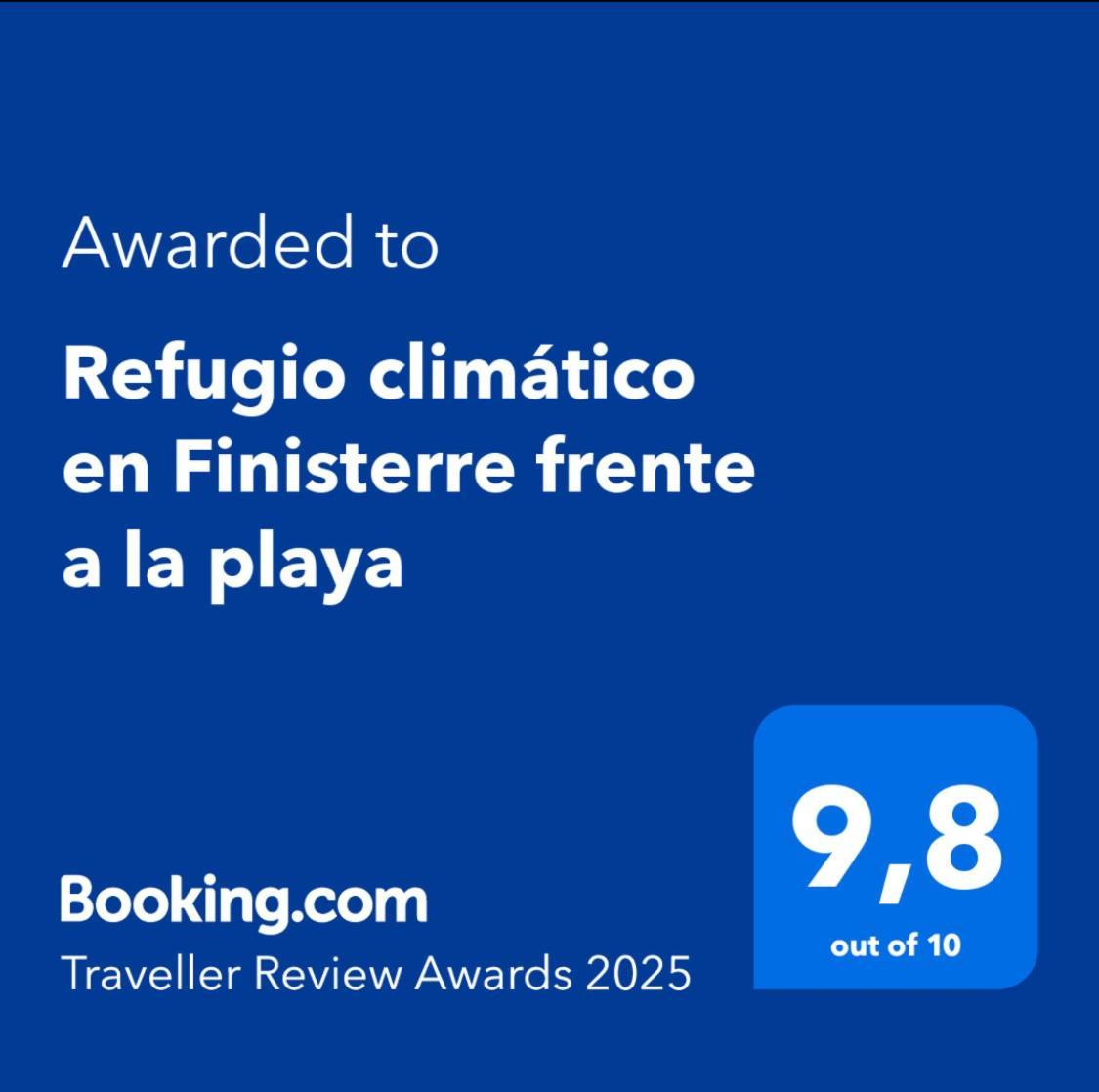 Refugio Climatico En Finisterre Frente A La Playa Exterior foto